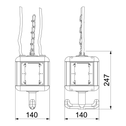 HoverCube pusta obudowa OBO BETTERMANN VH-4 LG 6109800