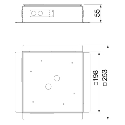 Forma dla kaset regulowanych, wielkość znamionowa 4 SK RK4 7404380