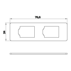 Płytka montażowa OBO BETTERMANN MPMT45 2B 7408703