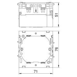 Skrzynka montażowa OBO BETTERMANN 71GD6 100 6288609