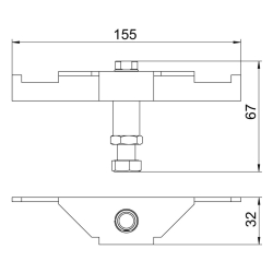 Wsporniki do dużych obciążeń OBO BETTERMANN DSSL2 75 7410581