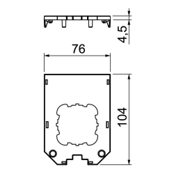 Ramka montażowa do UT4 OBO BETTERMANN UT34 D1 7408783