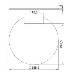 Płytka do kaset podpodłogowych OBO BETTERMANN EP QR R9 7407188